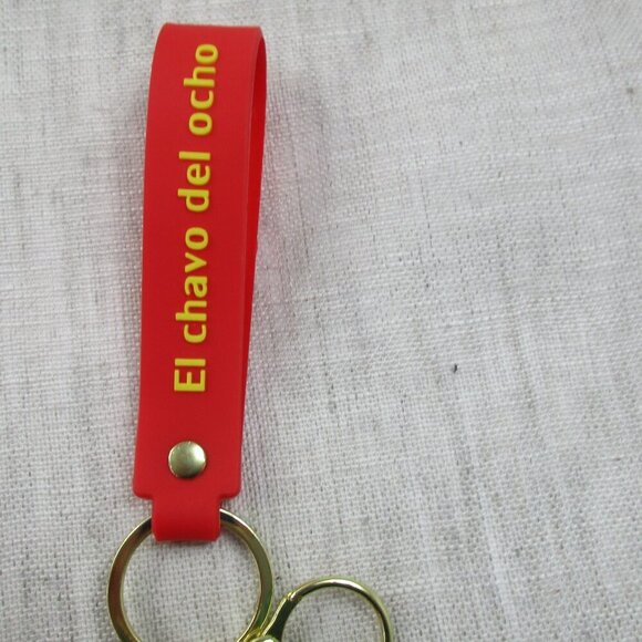 El Chavo Del Ocho 3D Silicone Rubber Charm Pendant Strap Keychain Ring Holder - Picture 3 of 4